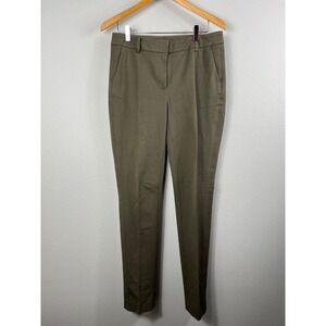 Chico's Pants Size 0T Olive Green Perfect Stretch